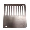 Gratar pe lemn cu plita, Vatra, Multifunctional, din otel corten de 2 mm,  dia 100xH 70 cm, AshCraft