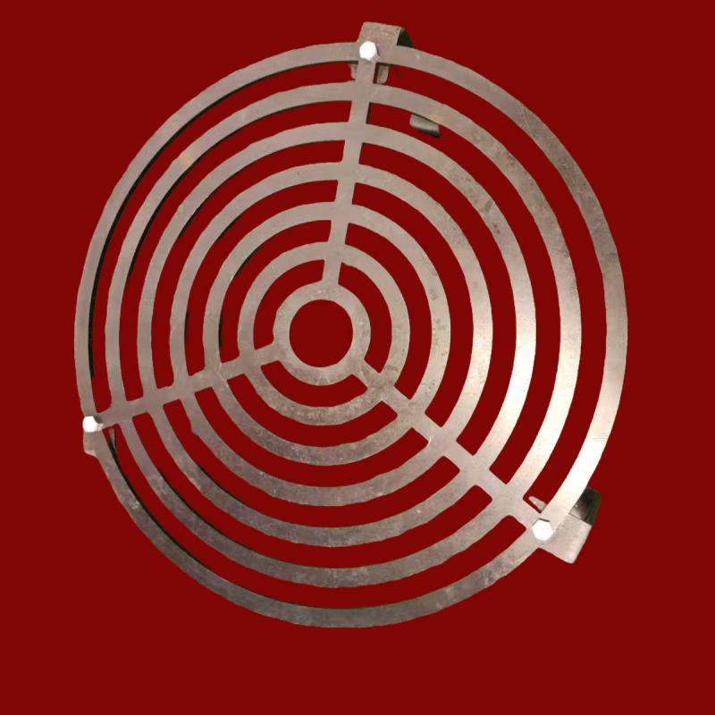 Gratar pe lemn cu plita mare pentru gatit si blat din lemn, spatiu pentru lemne, otel corten 2 mm, dia 100xH 90 cm, Avangarde