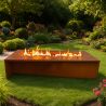 Semineu pe gaz CNG, valva de pornire si reglare flacara, otel corten de 2 mm, 150x70x35 cm, Luxora Semineu pe gaz CNG, valva de pornire si reglare flacara, otel corten de 2 mm, 150x70x35 cm, Luxora