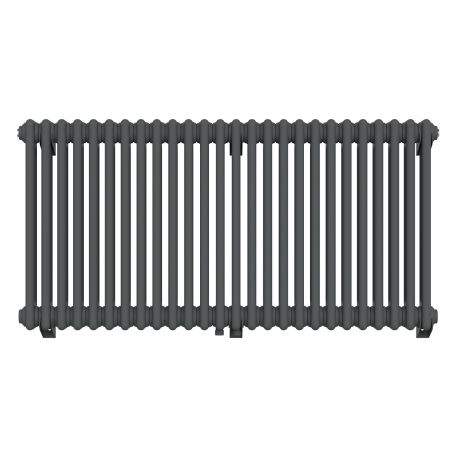 Calorifer orizontal din otel, 119x60 cm, 26 elementi, 1225 W, Antracit, Albion