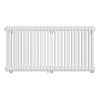 Calorifer orizontal din otel, 119x60 cm, 26 elementi, 1225 W, Alb, Albion