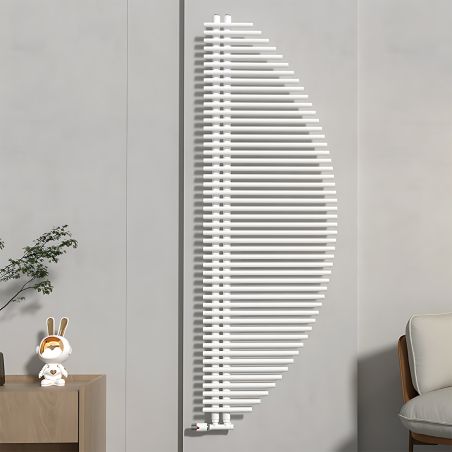 Calorifer, radiator, Portprosop din otel, 33 elementi, 585 W, 125x50 cm, Alb, Brisa Blanca