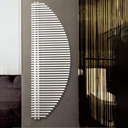 Calorifer, radiator, Portprosop din otel, 33 elementi, 585 W, 125x50 cm, Alb, Brisa Blanca