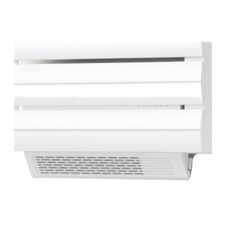 Calorifer portprosop electric cu ventilator integrat, 1500W, 230V, Alb, 3 trepte, termostat digital, 6 programe, 105x55, Reina