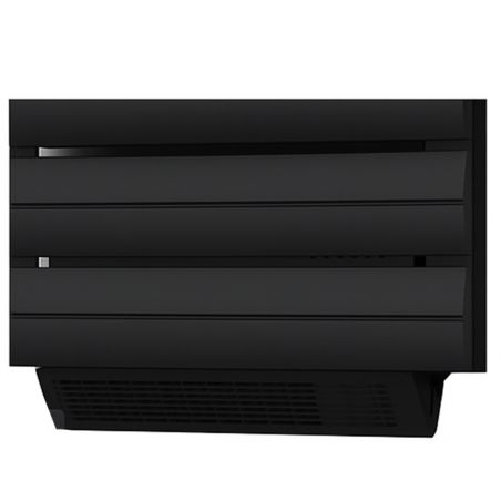 Calorifer portprosop electric cu ventilator integrat, 1500W, 230V, Negru Mat, 3 trepte, termostat, 6 programe, 105x55 cm, Reina