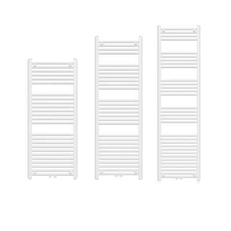Calorifer, radiator Portprosop din otel, dimensiuni: 120,150,180x50 cm, Alb, Ferano