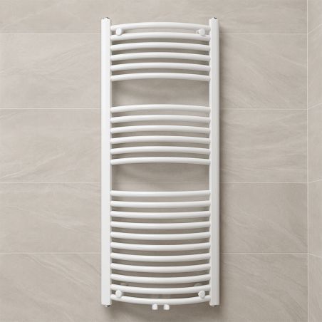 Calorifer, radiator Portprosop din otel,120-150-180x50 cm, Alb, Design Curbat, Terma