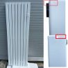 Calorifer vertical dublu Kalifa, Resigilat, Alb, dimensiune :180x61 cm