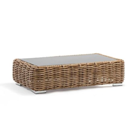 Set mobilier, terasa sau gradina, canapea, 2 fotolii , masuta de cafea, cadru aluminiu, poliratan, Augusta