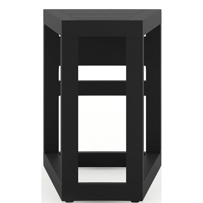 Set Mobilier Rotund terasa sau gradina, Cadru Aluminiu, 7 Piese, Dark Grey, Perne Incluse Crem, Coral