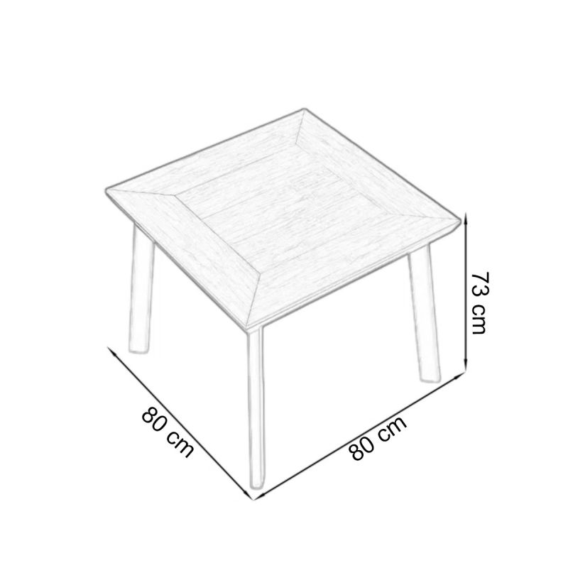 Set mobilier din aluminiu , masa  cu blat din WPC, 4 scaune, pentru terasa sau gradina,Eliza