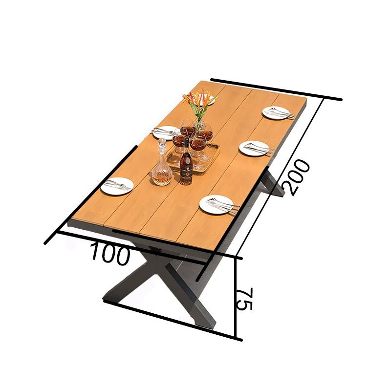 Set mobilier de 8 persoane, gradina sau terasa, aluminiu dark grey, masa 200 cm + 8 scaune cu impletitura tip funie verde, Zen