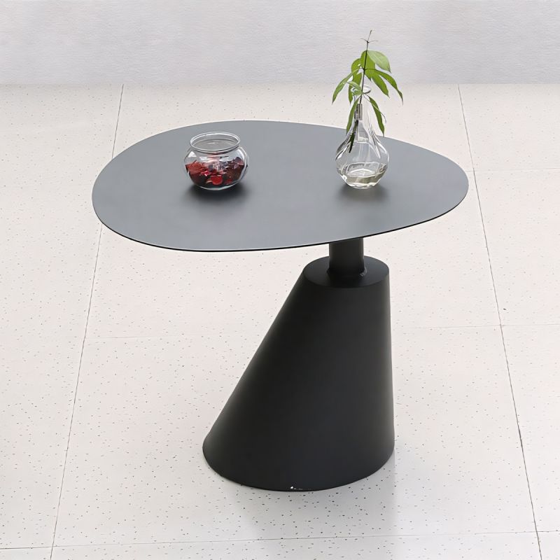 Set masa cu 2 scaune, terasa sau gradina, aluminiu dark grey, impletitura tip funie verde, Oasis