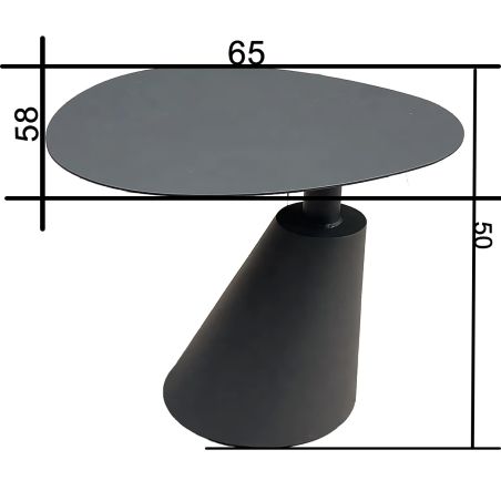 Set masa cu 2 scaune, terasa sau gradina, aluminiu dark grey, impletitura tip funie verde, Oasis