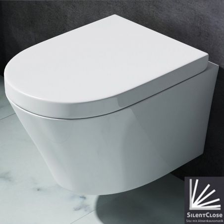Vas Wc EGO-108, suspendat, capac Duroplast inclus