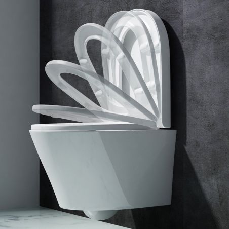 Vas Wc EGO-108, suspendat, capac Duroplast inclus