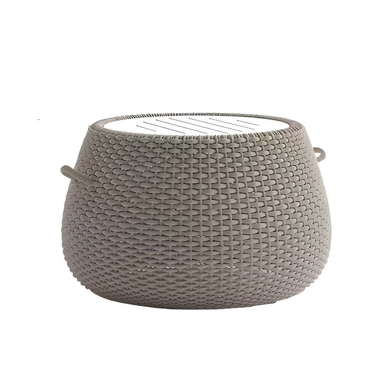 Set mobilier terasa gradina, 2 fotolii, canapea 3 locuri, masuta cafea, aluminiu, impletitura funie, perne verzi masliniu, NIKO