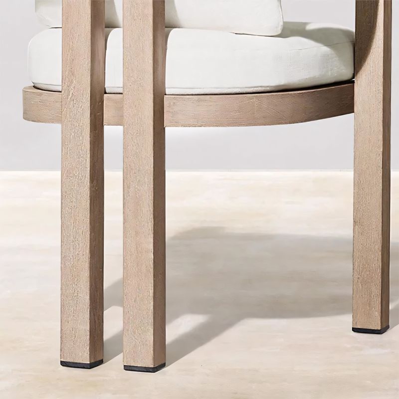 Set mobilier, terasa sau gradina, masa mare si 8 scaune, lemn de Tec integral, perne incluse, Primavera