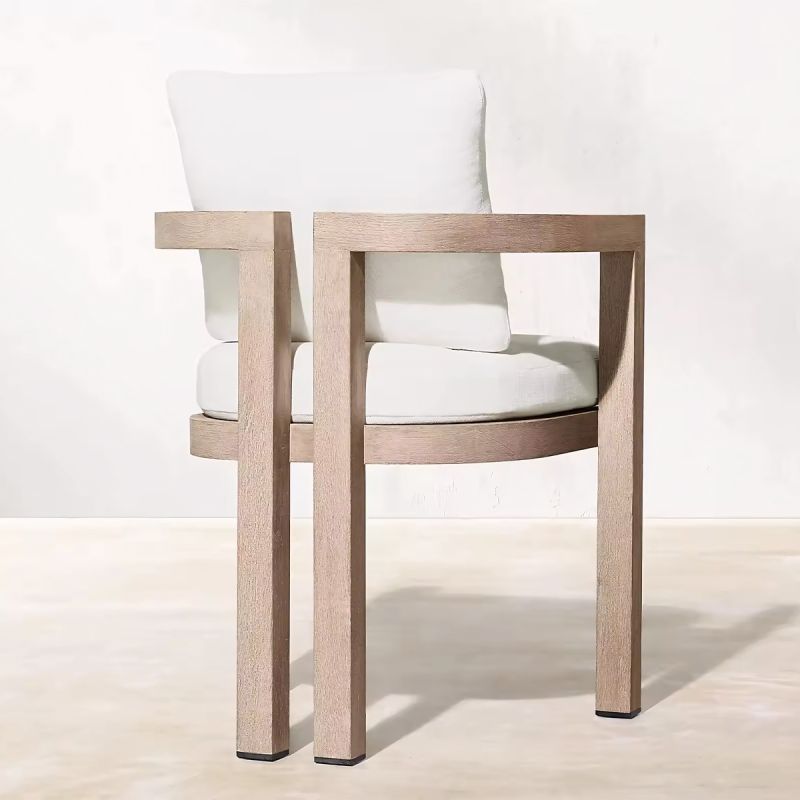 Set mobilier, terasa sau gradina, masa mare si 8 scaune, lemn de Tec integral, perne incluse, Primavera