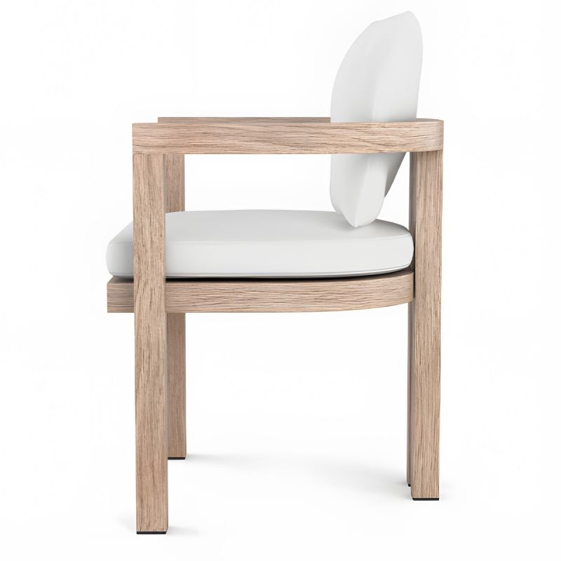 Set mobilier, terasa sau gradina, masa mare si 8 scaune, lemn de Tec integral, perne incluse, Primavera