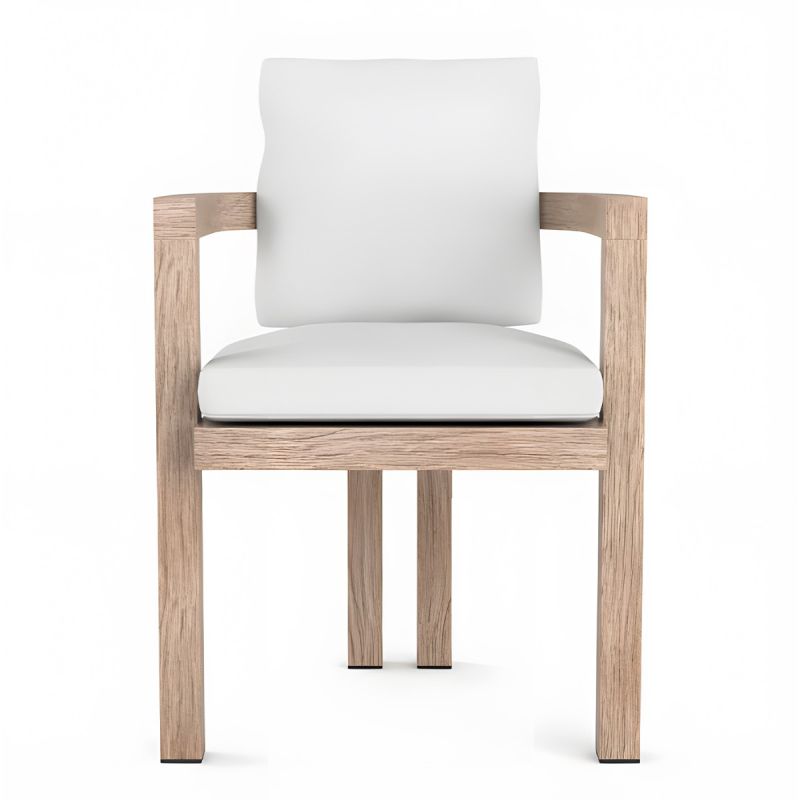 Set mobilier, terasa sau gradina, masa mare si 8 scaune, lemn de Tec integral, perne incluse, Primavera