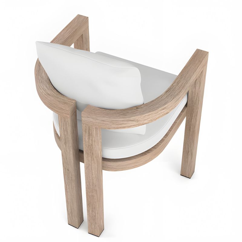 Set mobilier, terasa sau gradina, masa mare si 8 scaune, lemn de Tec integral, perne incluse, Primavera