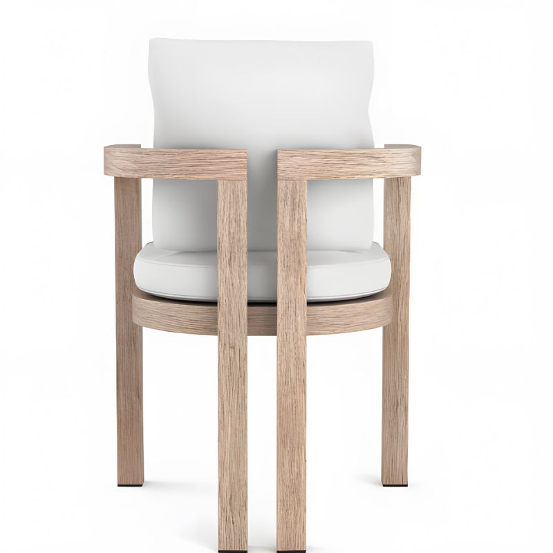 Set mobilier, terasa sau gradina, masa mare si 8 scaune, lemn de Tec integral, perne incluse, Primavera