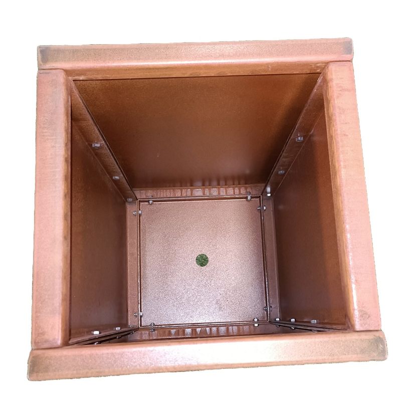 Jardinera modulara, otel corten de 2 mm, inaltime de 60 sau 80 cm, Neoglow