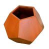 Jardiniera poligonala, otel corten de 2 mm, diametru 38-55 cm, FlorArt
