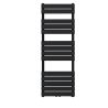 Calorifer, radiator Portprosop din otel, Negru Mat, Dimensiune: 120-160x50 cm, Nadir