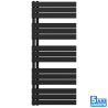 Calorifer, Radiator portprosop din otel, Negru Mat, Dimensiune: 140x60 cm, Nasim