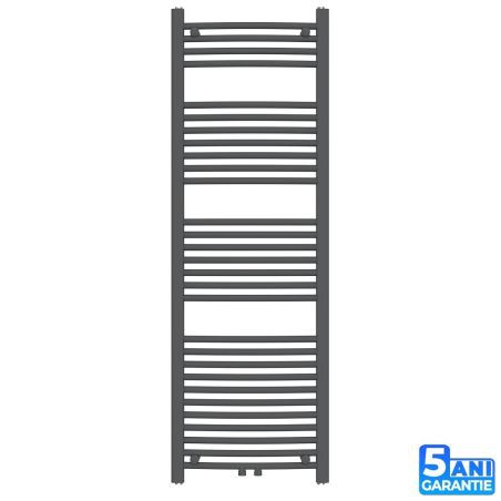 Calorifer, radiator Portprosop din otel,120-150-180x50 cm, Antracit, Design Curbat, Terma