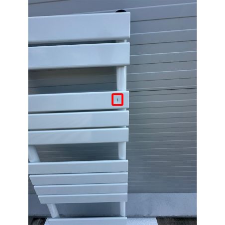 Calorifer portprosop, Resigilat, Alb, dimensiune: 140x50 cm, Nadir
