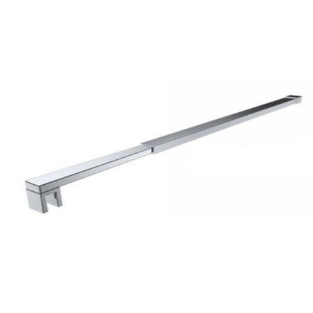 Perete dus Walk-In,  sticla securizata, sablata partial 10 mm, dimensiuni 100, 120, 140 cm, Lotus Efect, Sicilia