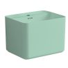 Lavoar, Verde Mint Mat, Power color, montaj suspendat, cu gaura de baterie 50x40 cm, Alfonso