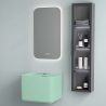 Lavoar, Verde Mint Mat, Power color, montaj suspendat, cu gaura de baterie 50x40 cm, Alfonso