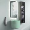Lavoar Verde Mint Mat, Power Color, montaj suspendat sau pe blat, cu gaura de baterie 45x45 cm, Antilo