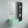 Lavoar, Verde Mint Mat, Power color, montaj suspendat, cu gaura de baterie 50x40 cm, Alfonso