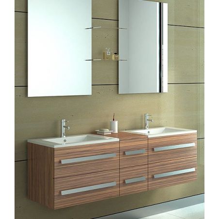 Lavoar EGO Dafne, Alb, lucios, 76.5x47 cm, montaj incastrat, ceramica sanitara, cu gaura baterie