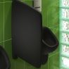 Separator, Paravan Pisoar, ceramica sanitara, 72 x 40 x 9 cm, Privado Negru Mat