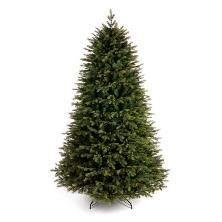 Brad de Craciun premium, Normandian PE, ramuri 3D, suport metalic inclus, 250 cm
