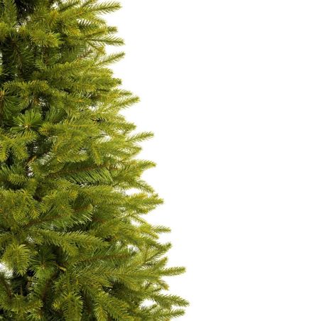 Brad de Craciun artificial, premium,  ramuri 3D PE, 220 cm, suport inclus,  Ego-Sw