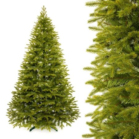 Brad de Craciun artificial, premium,  ramuri 3D PE, 250 cm, suport inclus,  Ego-Sw