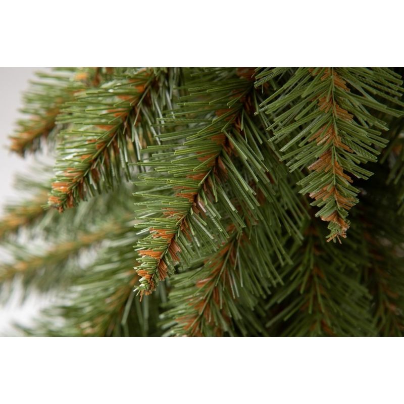 Brad artificial Slim,180 cm, pe trunchi natural, suport inclus, Ego Interiors