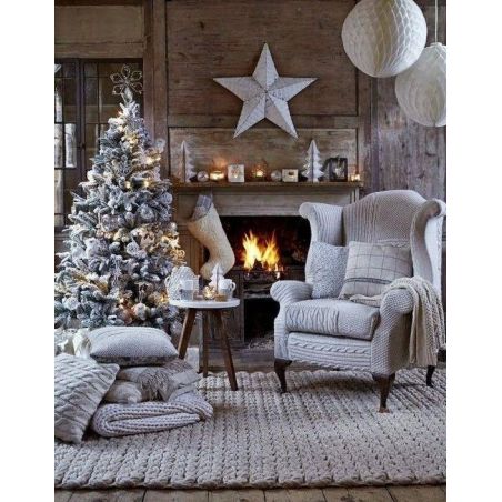 Brad de Craciun artificial Nins , 220 cm, suport din plastic inclus, EGO Osnio