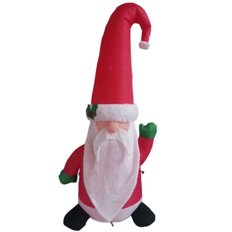 Figurina gonflabila cu pompa electrica inclusa, 150 cm, Iluminare Led, Ego-Elf