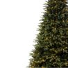 Brad de Craciun premium cu LED, ramuri 3D, dimensiune 220 cm, Normandian PE, suport metalic inclus