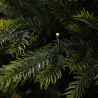 Brad de Craciun premium cu LED, ramuri 3D, dimensiune 220 cm, Normandian PE, suport metalic inclus