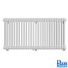 Calorifer orizontal din otel, 119x60 cm, 26 elementi, 1225 W, Alb, Albion