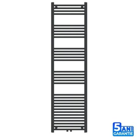 Calorifer, radiator Portprosop din otel, dimensiuni: 120,150,180x50 cm, Antracit, Ferano
